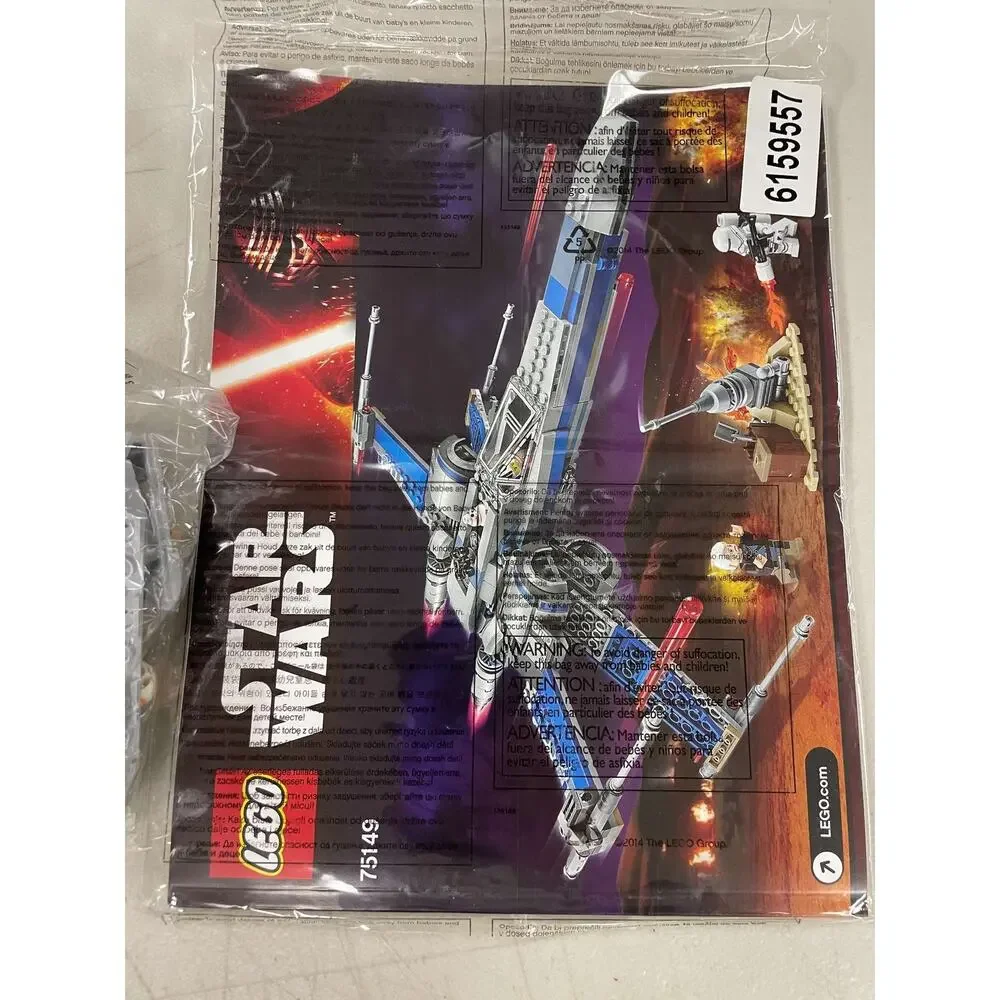 LEGO Star Wars X-Wing Fighter 75149 Resistance Starship Building Kit Open Box